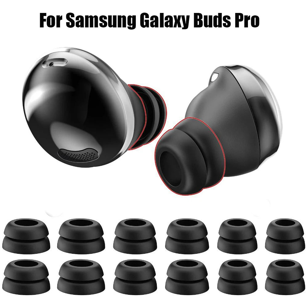 Premium Silicone Ear Tips for Wireless Earbuds
