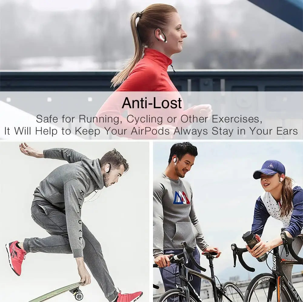 Premium Sports Ear Hooks for Wireless Earbuds