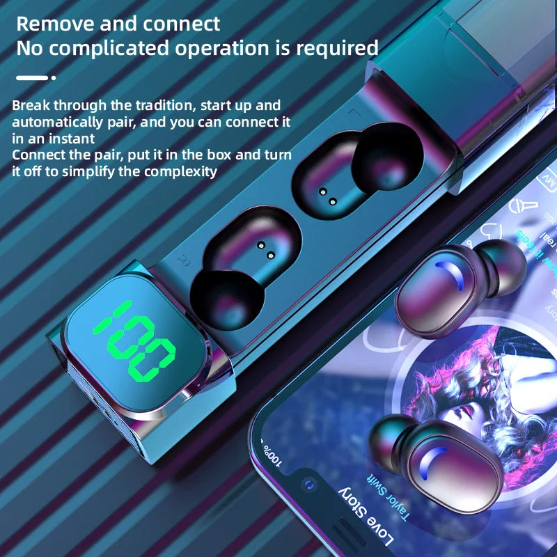 Premium TWS Wireless Sport Earbuds