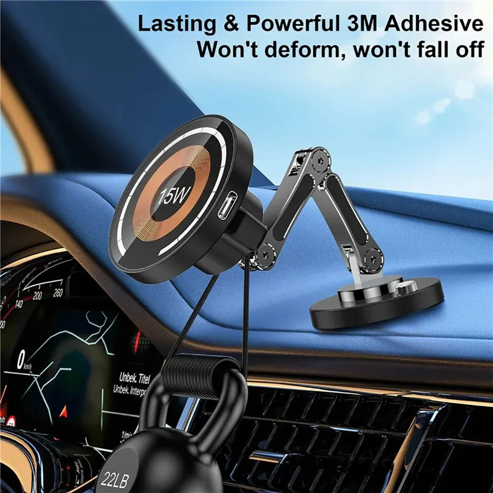Premium Magnetic Wireless Car Charger Mount