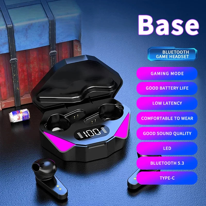 Premium TWS Earphones Wireless Gaming Earbuds