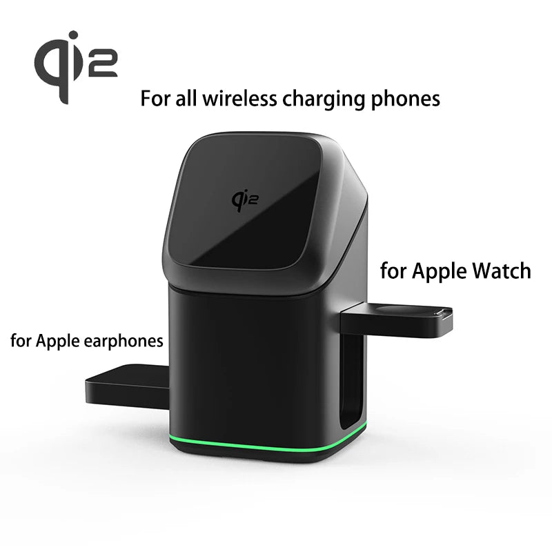 Premium Qi2 Magnetic 3 in 1 Wireless Charing Stand