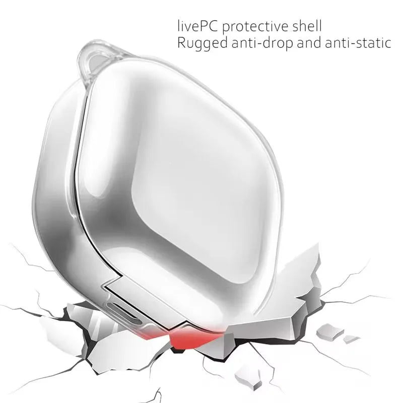 Premium Transparent Protective Case for Wireless Earbuds