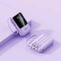 Power Bank premium con cables integrados