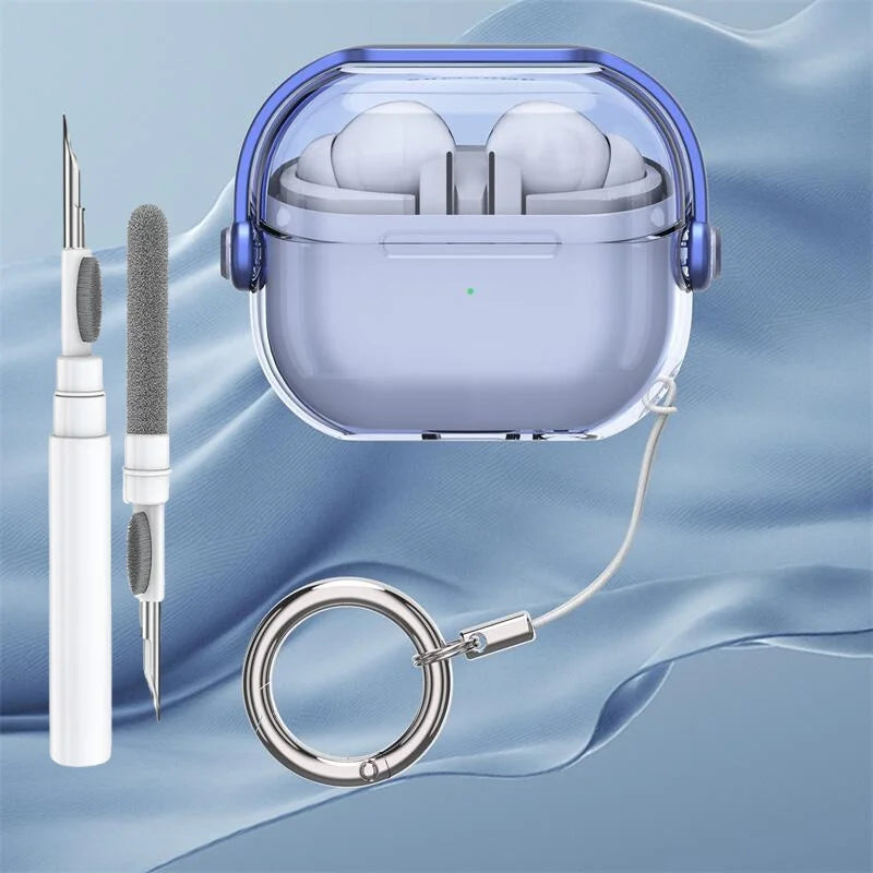 Premium Clear Case for Wireless Earbuds