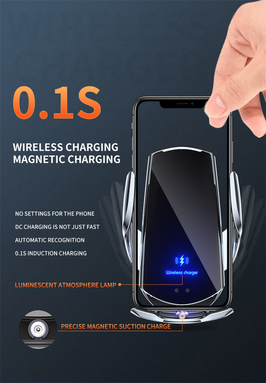 Premium Smart Sensor Car Wireless Charger