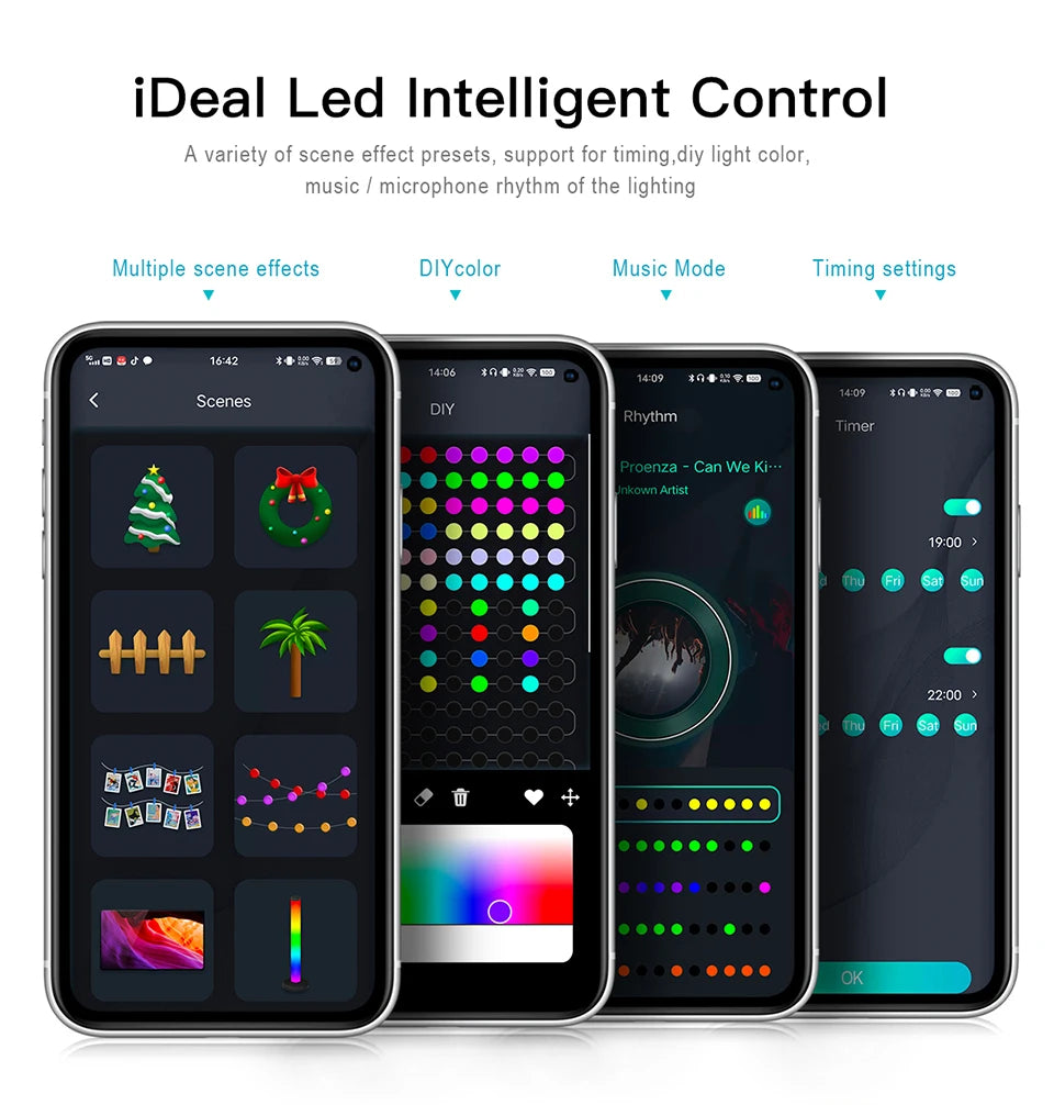 Premium RGBIC Dream Color Smart LED Strip Lights