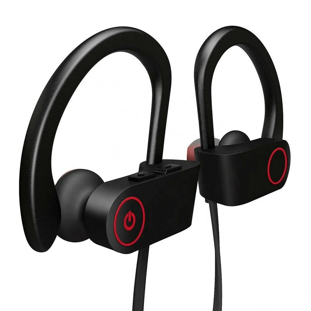 Auriculares deportivos inalámbricos premium con banda magnética para el cuello
