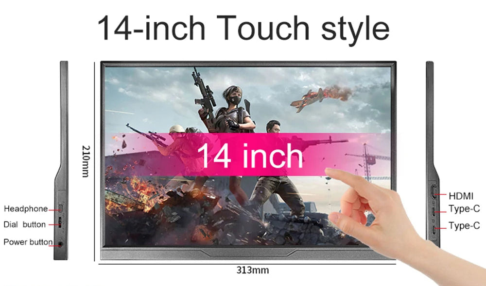 Premium 14 Inch Portable Monitor