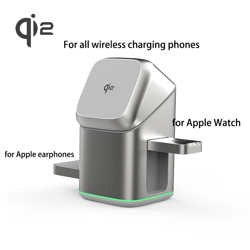 Premium Qi2 Magnetic 3 in 1 Wireless Charing Stand