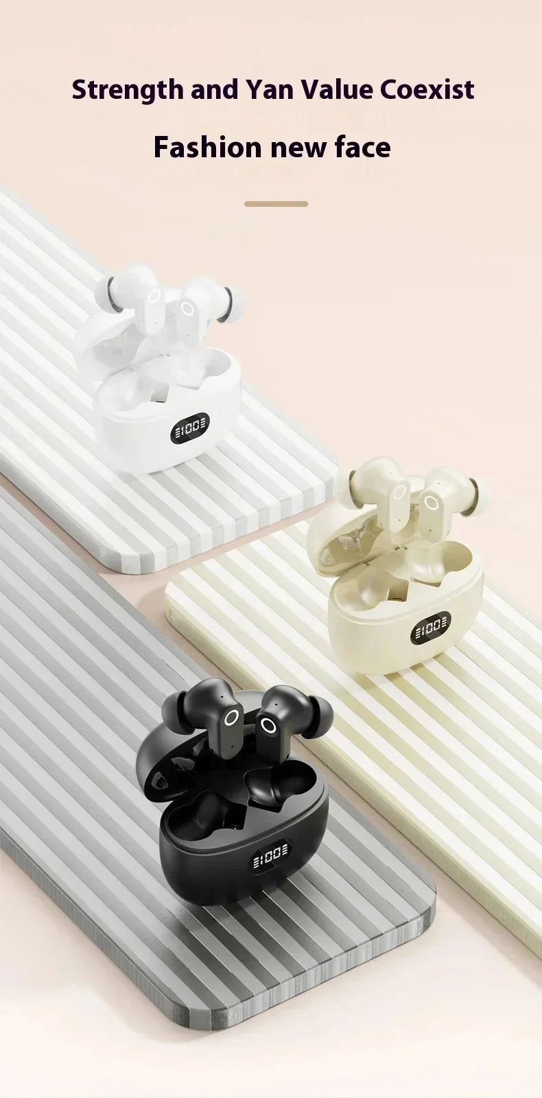 Premium Wireless Bluetooth Earbuds