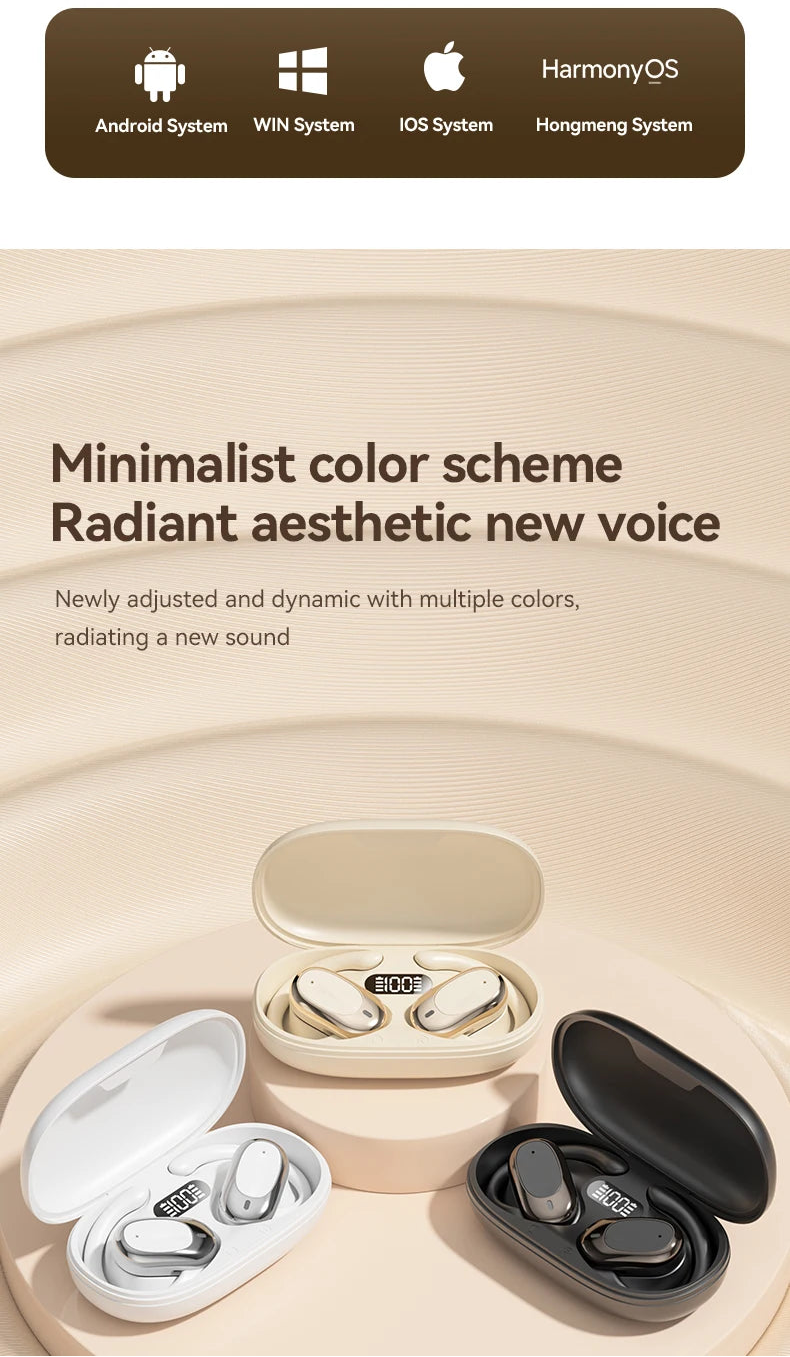 Premium Open Ear True Wireless Earbuds