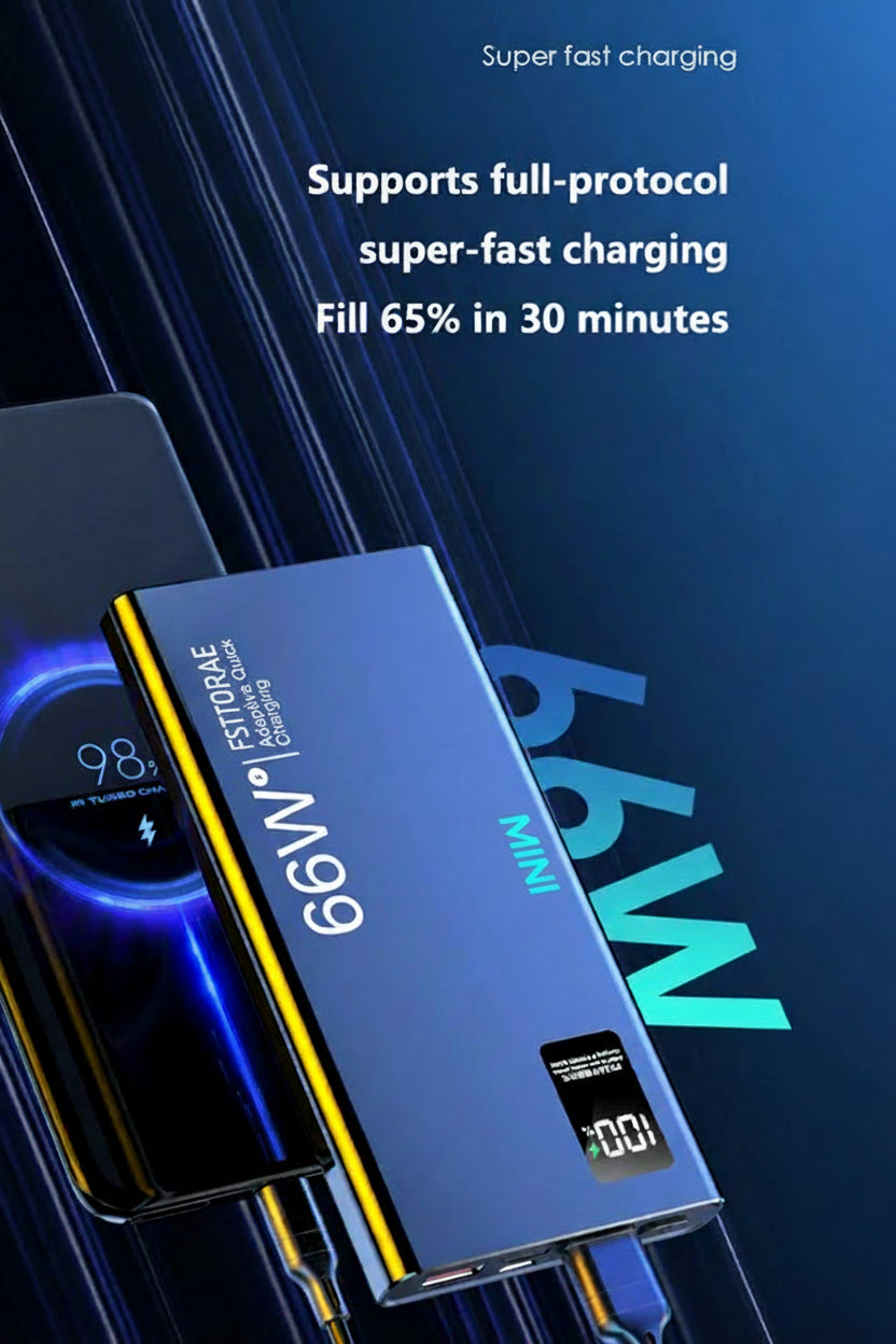 Power Bank prémium con carga rápida para iPhone y Android