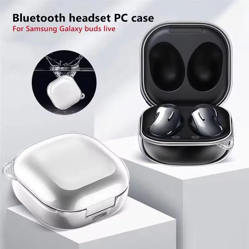 Premium Transparent Protective Case for Wireless Earbuds