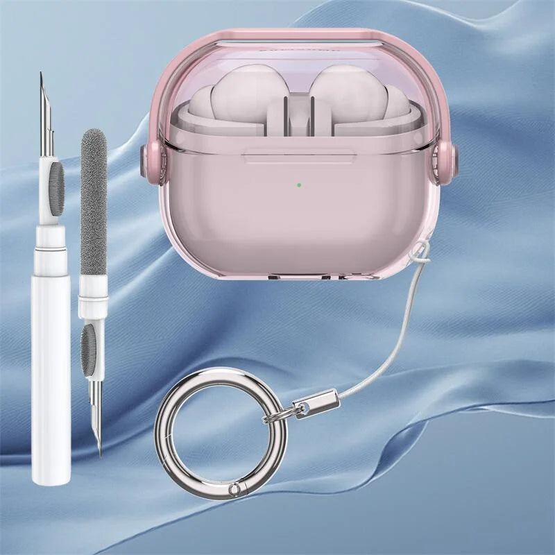 Premium Clear Case for Wireless Earbuds