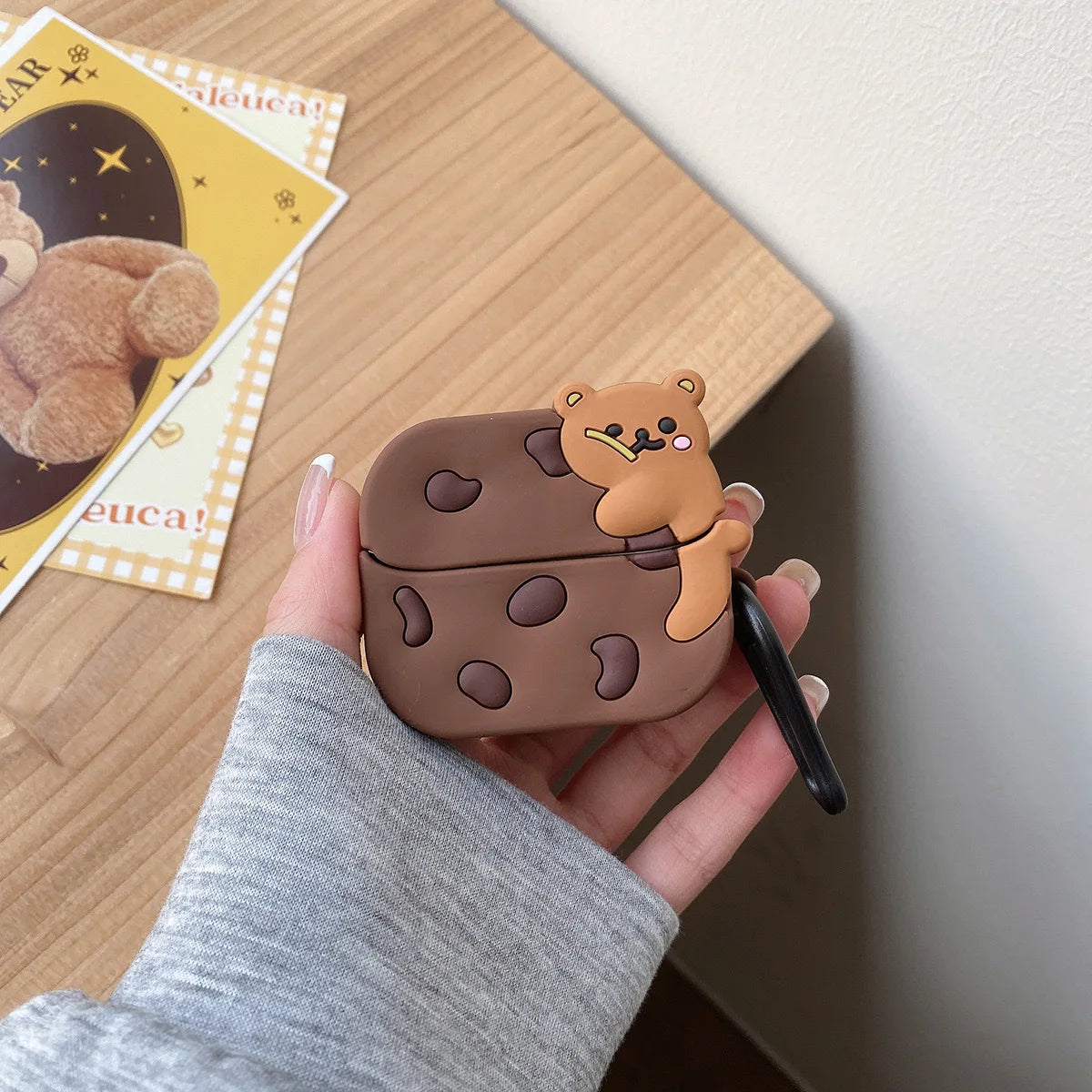 Premium 3D Cartoon Silicone Case for Wireless Earbuds