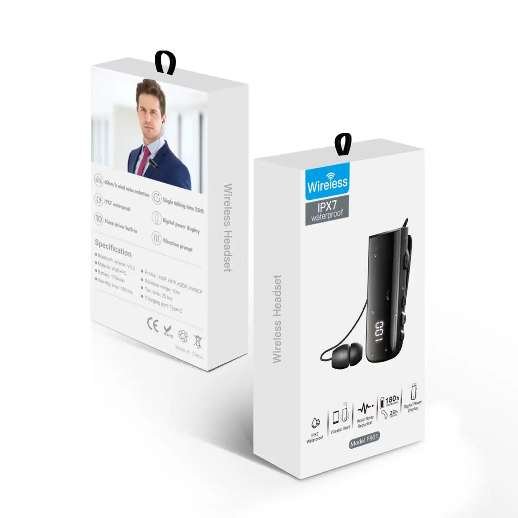 Premium Clip On Wireless Sports Earphones