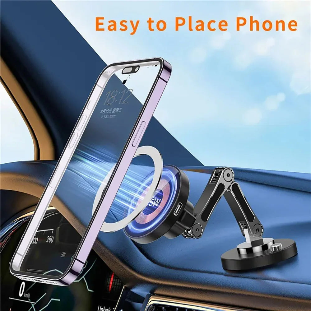 Premium Magnetic Wireless Car Charger Mount