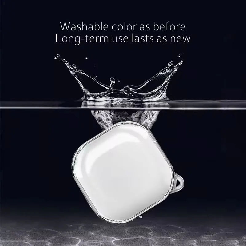 Premium Transparent Protective Case for Wireless Earbuds