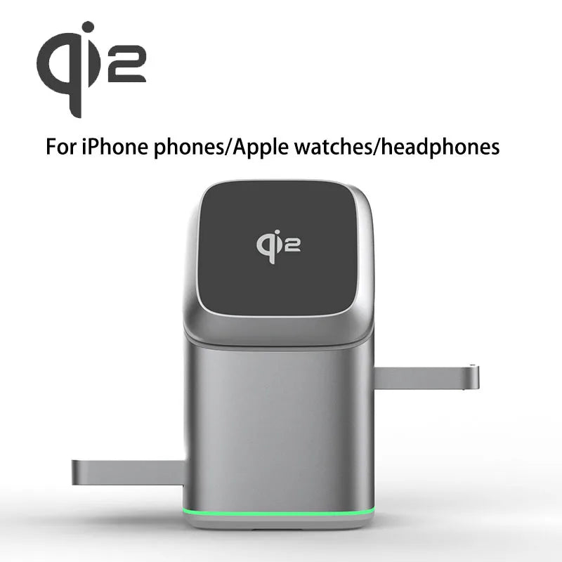 Premium Qi2 Magnetic 3 in 1 Wireless Charing Stand