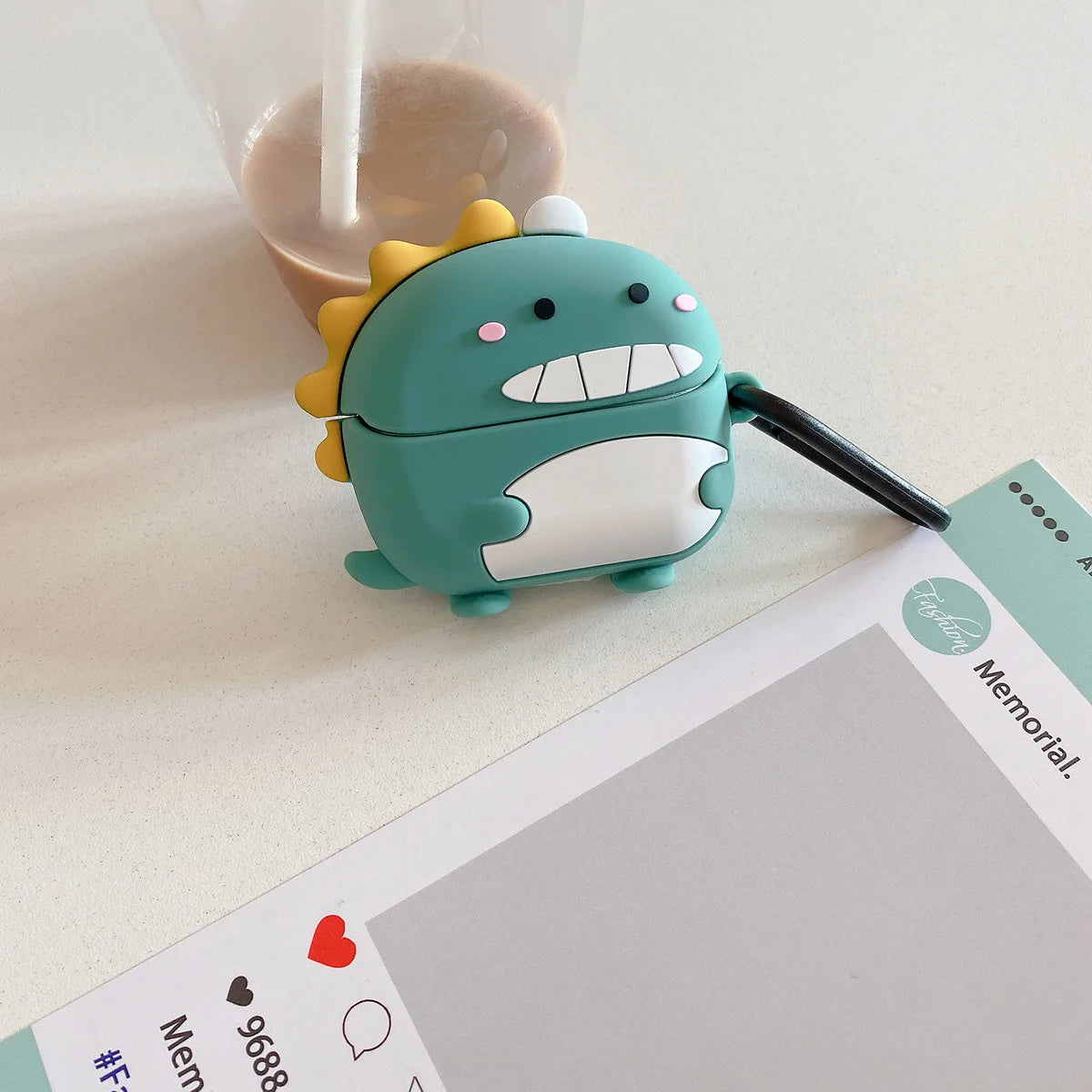 Premium 3D Cartoon Silicone Case for Wireless Earbuds