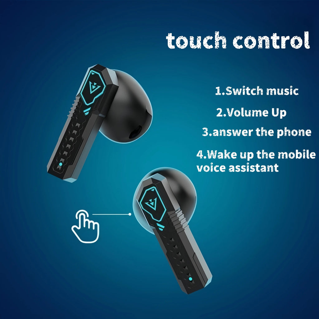 Auriculares inalámbricos premium para juegos con baja latencia