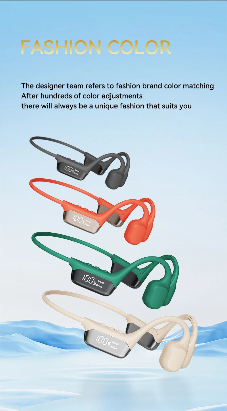 Premium Waterproof Bone Conduction Swimming Headphones