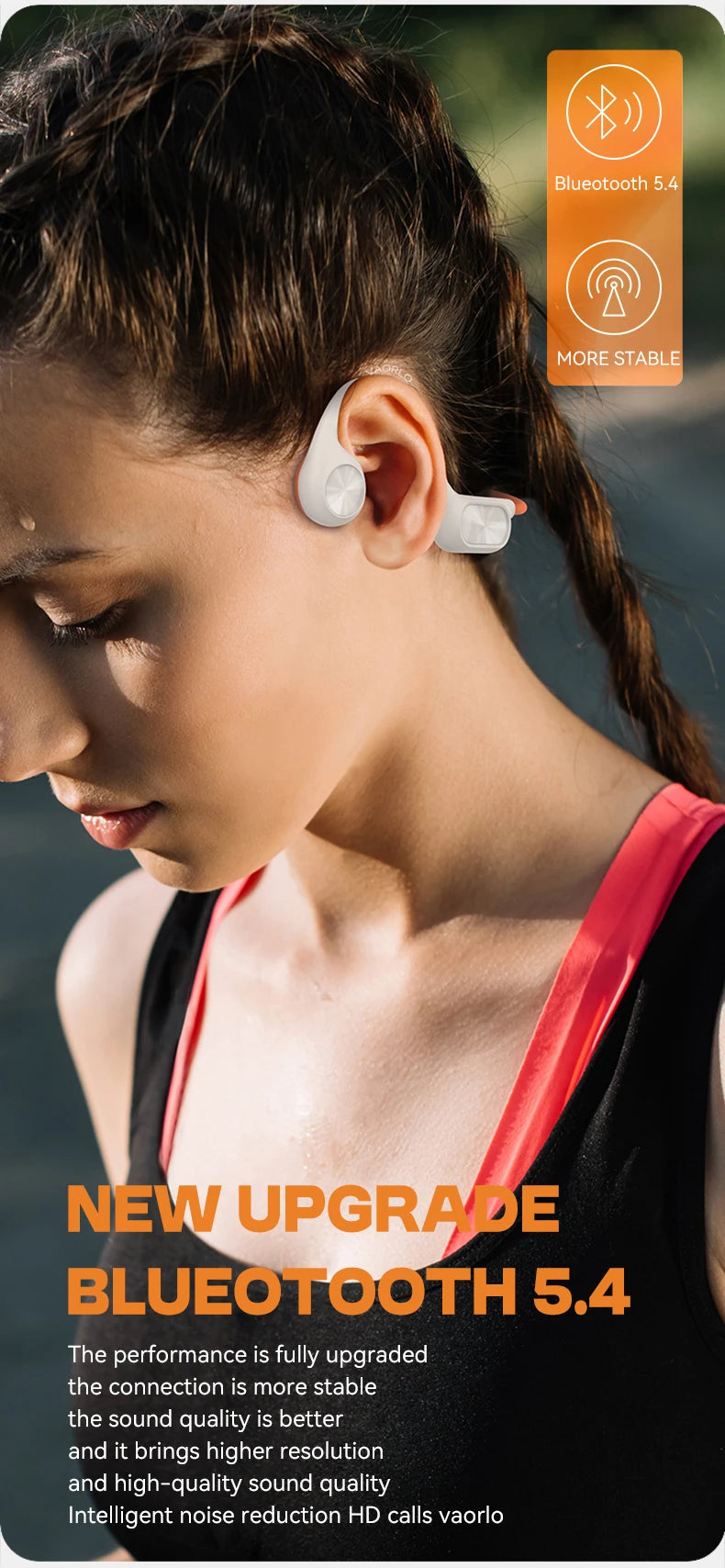 Premium Waterproof Bone Conduction Swimming Headphones