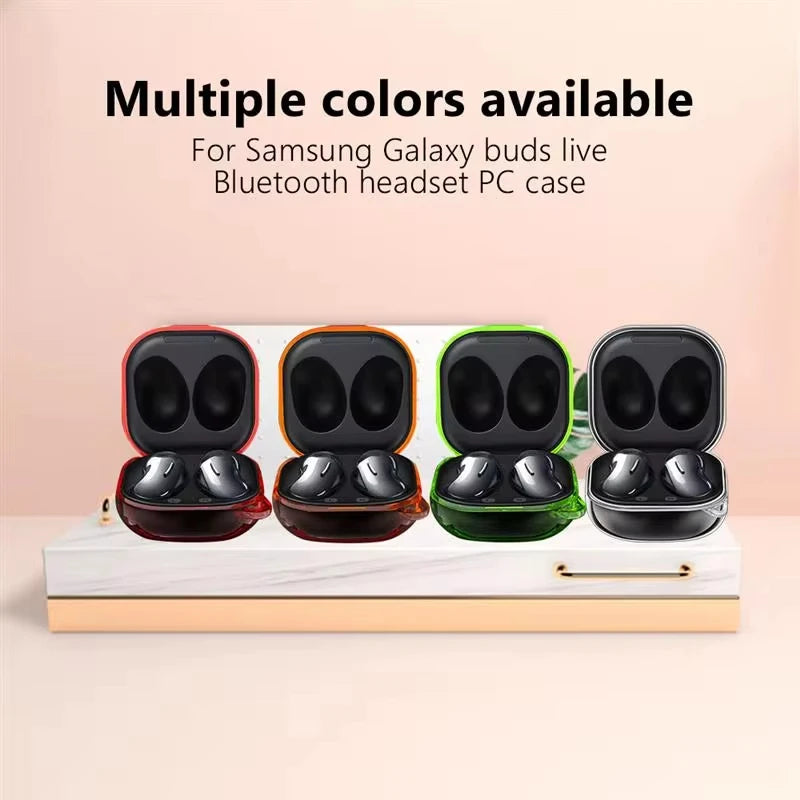 Premium Transparent Protective Case for Wireless Earbuds