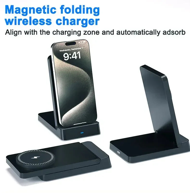 Premium Magnetic Wireless Charging Stand