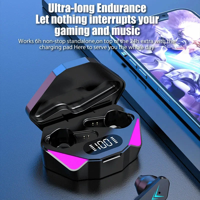 Premium TWS Earphones Wireless Gaming Earbuds