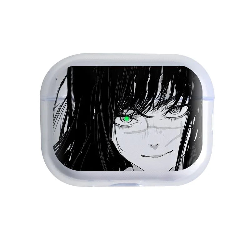 Funda transparente premium de anime