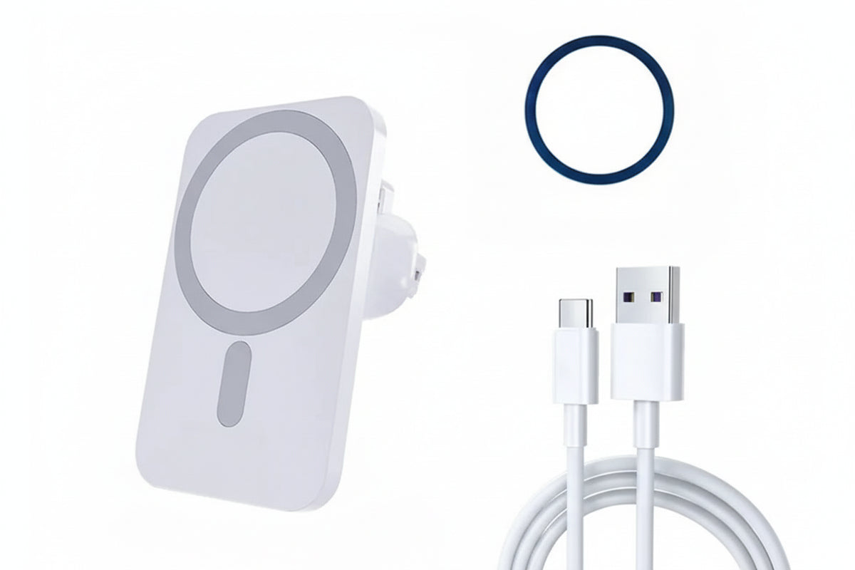 Premium MageSafe Magnetic Wireless Car Charger mount