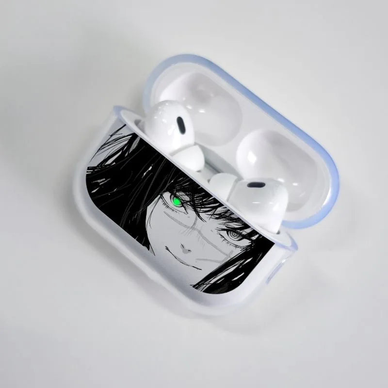 Funda transparente premium de anime