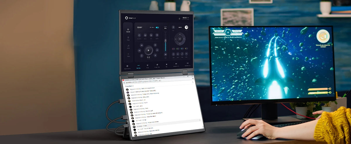 Premium 15.6 Inch Dual Portable Monitor