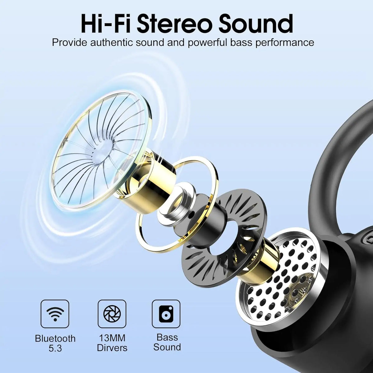 Premium Wireless Sports Earbuds