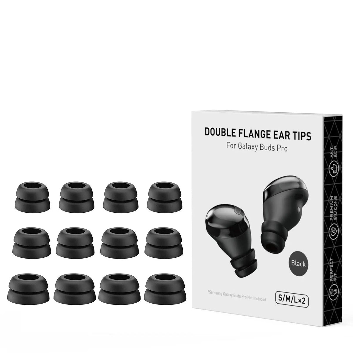 Premium Silicone Ear Tips for Wireless Earbuds
