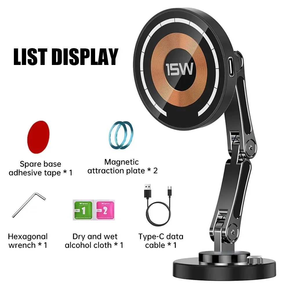 Premium Magnetic Wireless Car Charger Mount