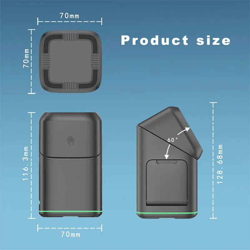 Premium Qi2 Magnetic 3 in 1 Wireless Charing Stand