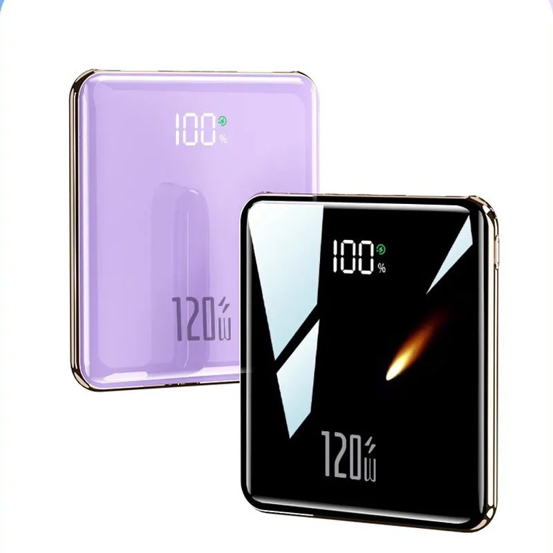 Premium Ultra Thin Power Bank with Built in Cables