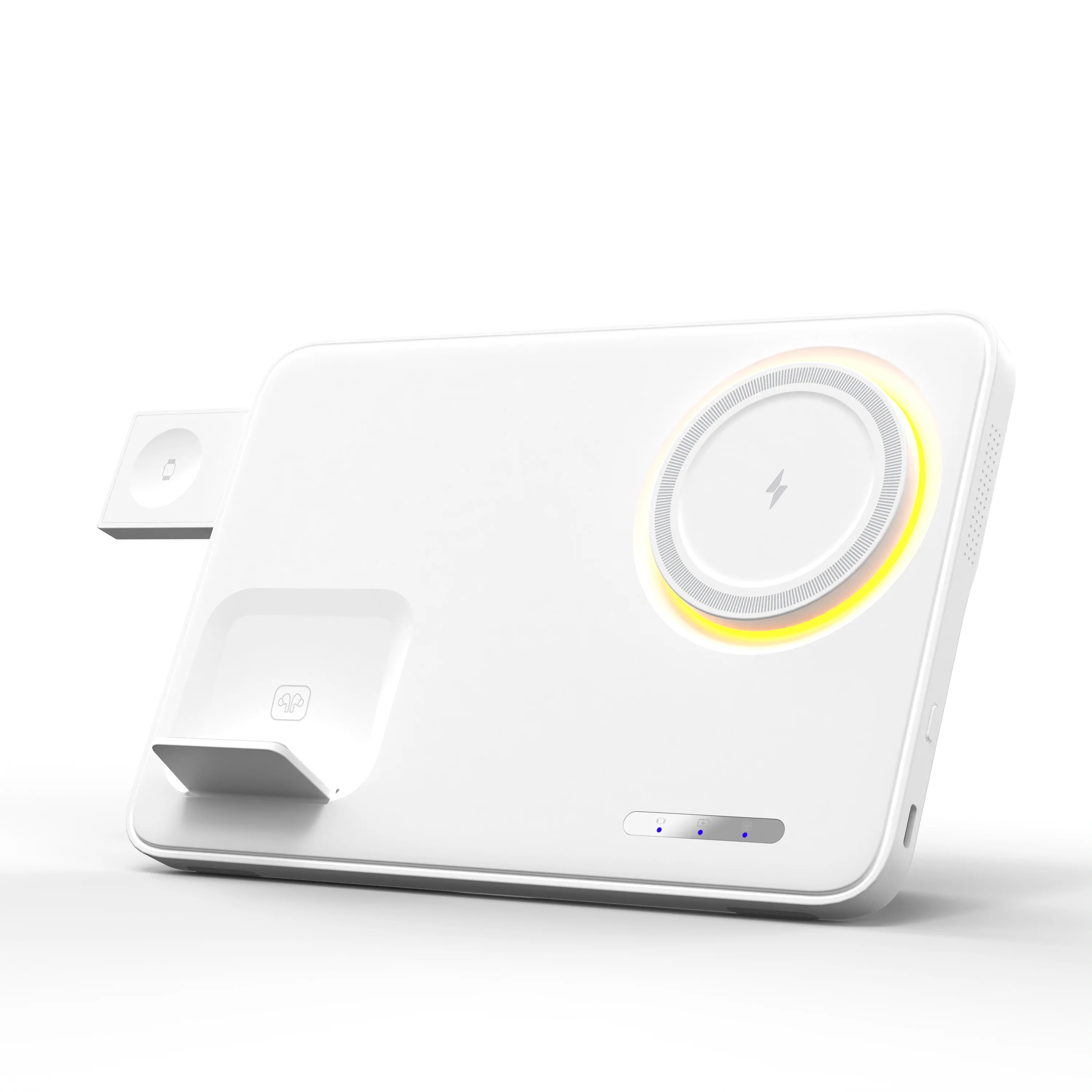 Premium Qi2 3 in 1 Foldable Magnetic Wireless Charger Stand