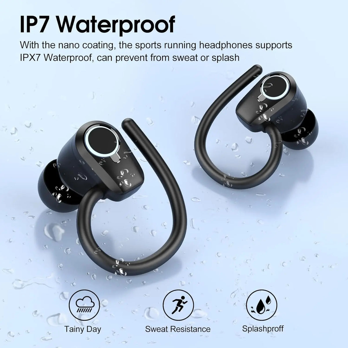 Premium Wireless Sports Earbuds