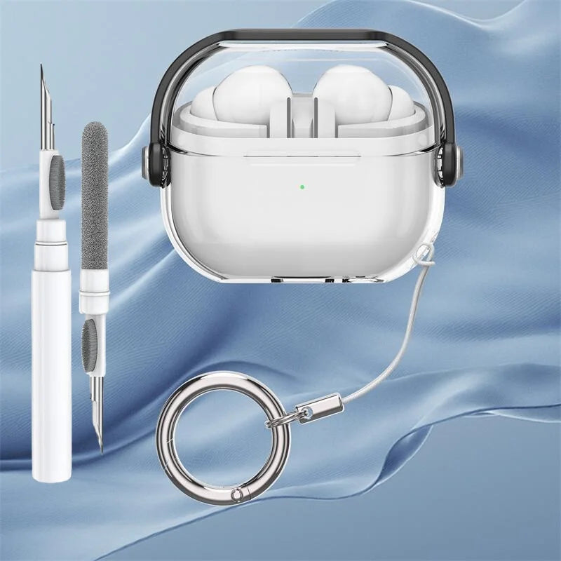 Premium Clear Case for Wireless Earbuds