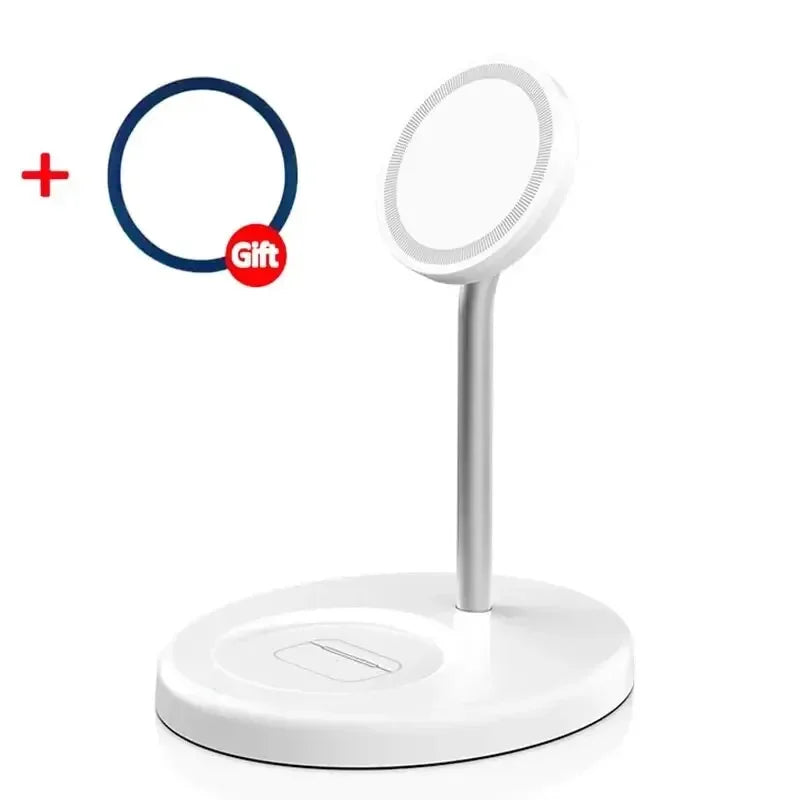 Premium 2 in 1 Magnetic Wireless Charging Stand