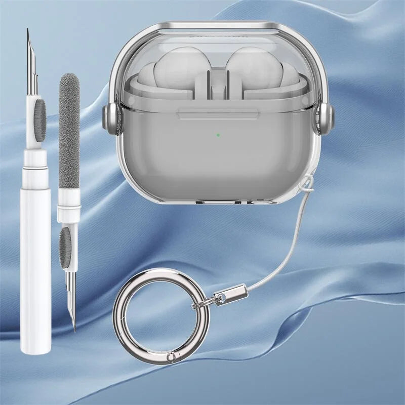 Premium Clear Case for Wireless Earbuds