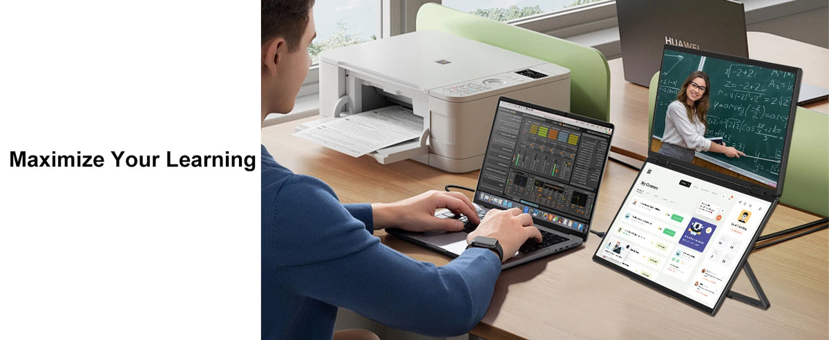 Premium 15.6 Inch Dual Portable Monitor