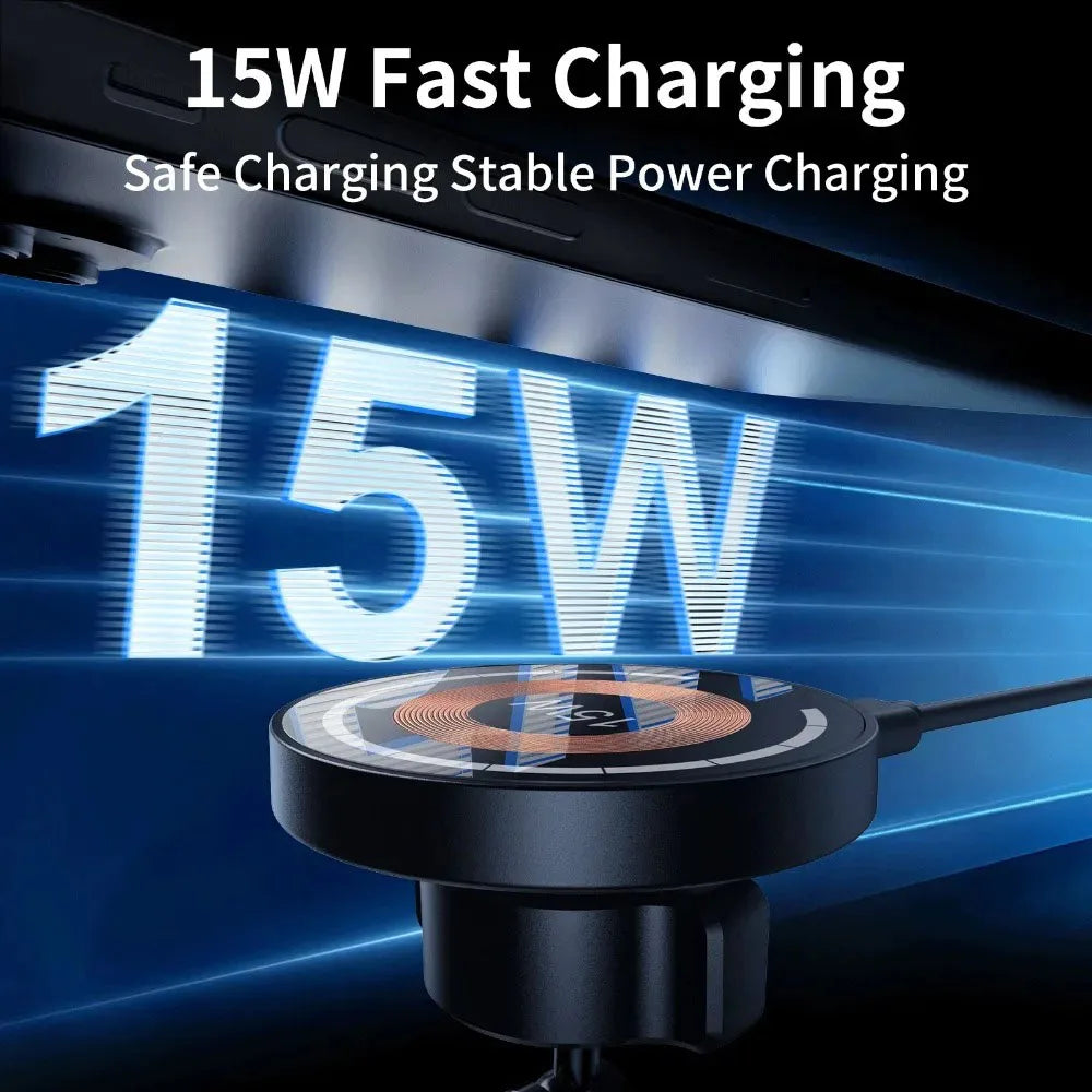 Premium Magnetic Wireless Car Charger Mount
