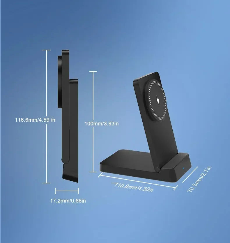 Soporte de carga inalámbrica magnética premium