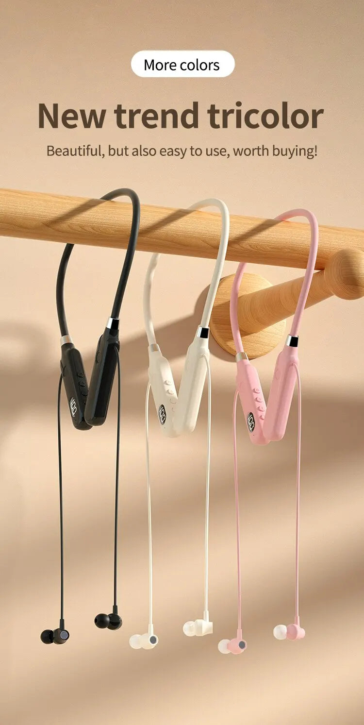 Premium Wireless Neckband Earphones