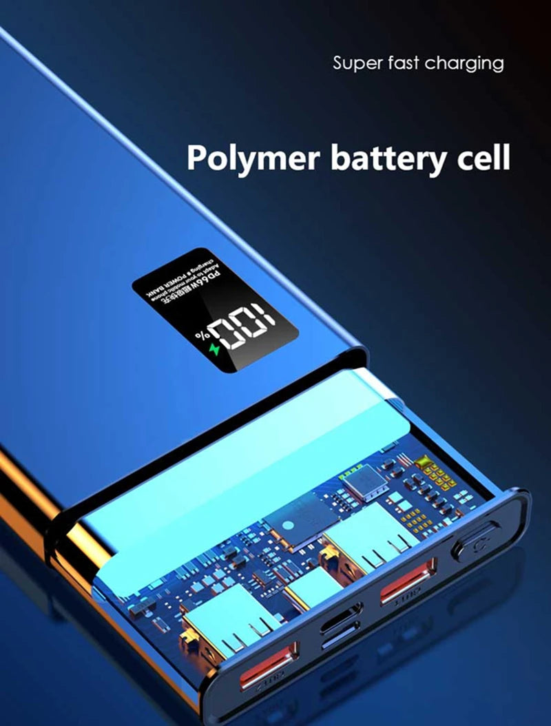 Power Bank prémium con carga rápida para iPhone y Android